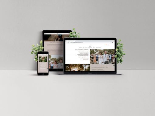 Diseño de Página Web. Cigarral de las Mercedes