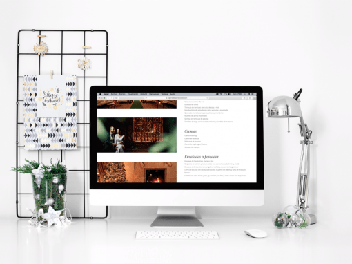 Diseño de Landing Page. Cigarral de las Mercedes