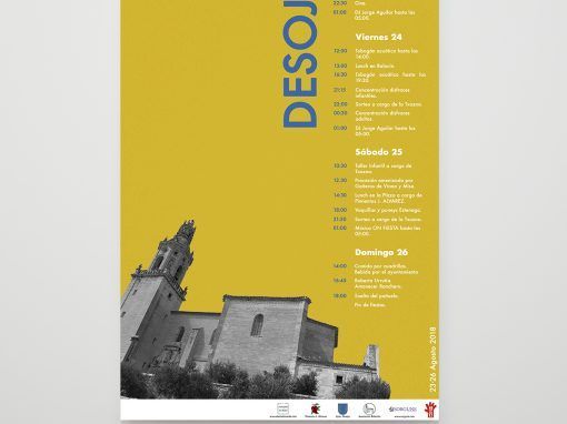 Cartel Fiestas Desojo