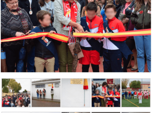 Fotografía de Evento. Inauguración Campo de Fútbol