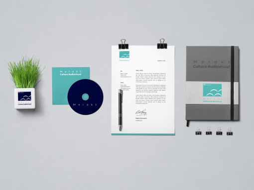 Identidad de Marca. Meraki Cultura Audiovisual