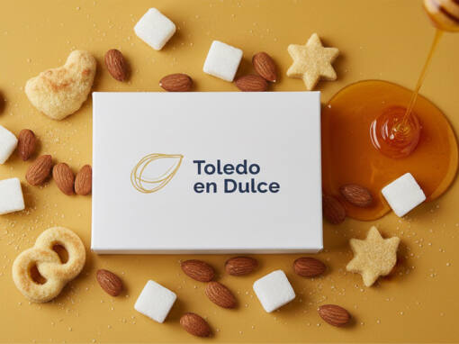 Branding, identidad de marca y diseño web. Toledo en Dulce