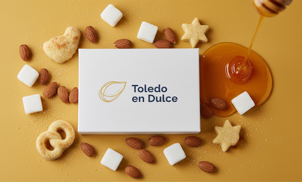 Branding, identidad de marca y diseño web. Toledo en Dulce
