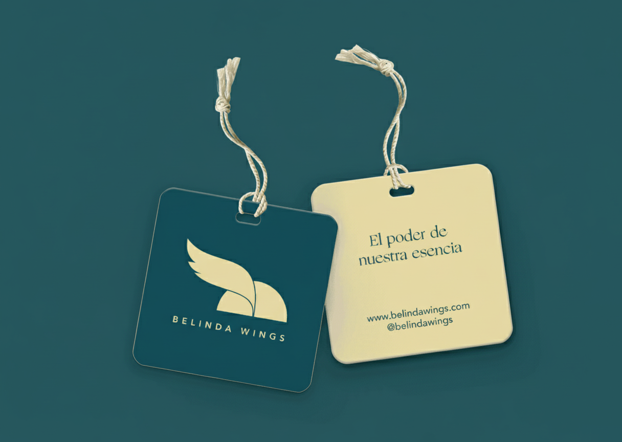Diseño de Marca y Diseño Web – Belinda Wings